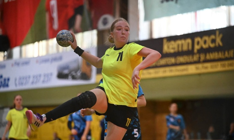LPS Vaslui, singura echipă neînvinsă din Seria A a Campionatului Național de handbal feminin U19!