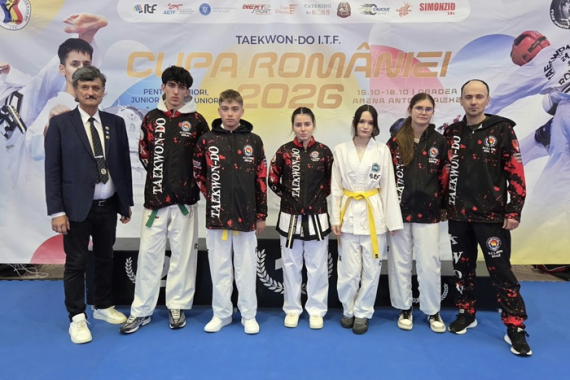 ACS Kwon Bârlad, trei medalii la Cupa României de Taekwon-do ITF! Sportivii bârlădeni au urcat pe podium la Oradea